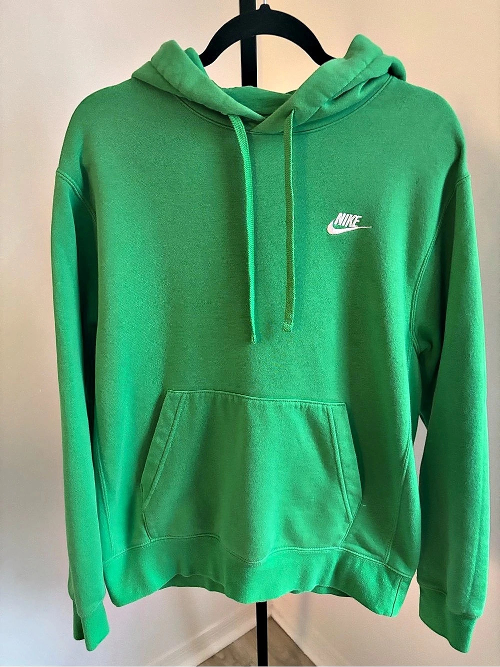 Nike Oversized Pullover Hoodie Green Hoodie Medium